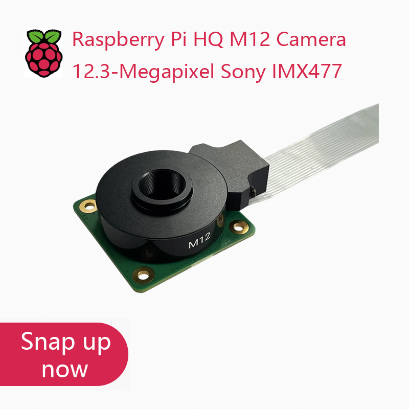 Raspberry Pi Global Shutter Camera Imx296 - Yeni Orijinal Raspberry Pi Yüksek Kaliteli
